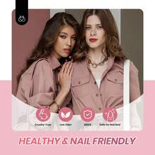 Beetles Gel Polish Whispers Of Love Jelly Gel Nail Polish Set - 6 Colors Milky White Nude Pink Neutral Sheer Translucent Soak Off UV Gel Nail Kit - 6 Colors Understated Grace - 查看 6