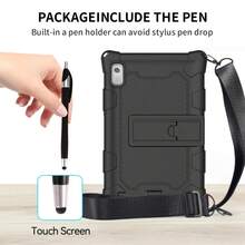 Ốp lưng Tab M9 9 inch (TB-310FU, ra mắt năm 2023), chất liệu silicon mềm mại thân thiện với trẻ em, có chân đế điều chỉnh được dành cho máy tính bảng Tab M9 (Màu đen) - màu đen - Xem 5