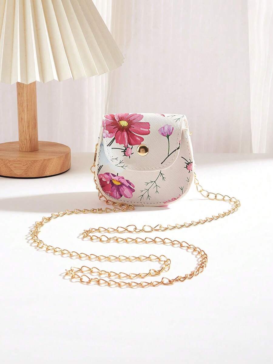 1 chiếc túi đeo chéo mini màu trơn dành cho bé gái, có ngăn đựng tai nghe, ví đựng tiền xu, túi đeo vai đựng son môi, thích hợp sử dụng hàng ngày, là lựa chọn quà tặng lý tưởng. - Nhiều màu - Xem 1