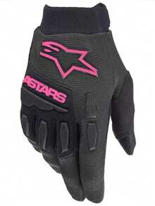Alpinestars 全指手套 触屏山地自行车手套 竞速手套 摩托车越野手套 自行车手套 山地车/摩托车/速降自行车手套 男女款 - 玫瑰紅 - 查看 2