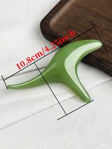 1pc Foot Massage Tool Set, Triangle Massage Bird, Acupoint Massage Rod, Leg & Foot Massage Scraper, Acupoint Percussion Hammer, Gua Sha Tool - Multicolor - View 9