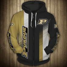 Purdue Boilermakers Hoodie Stripe (2) - Nhiều màu - Xem 1