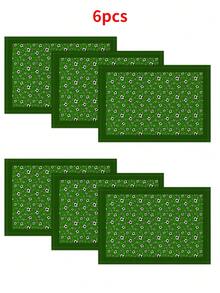 Football Table Runner Placemat Tablecloth, Football Gift Design Tablecloth, Suitable For Home Dining Room And Restaurant, Dining Table Decor, Home Decor Tablecloth, Indoor And Outdoor Party Supplies, Room Decor, Holiday Gift - Multicolor - View 8