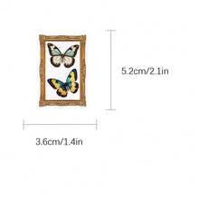 52pcs Vintage Butterfly Stickers Decor For Phone Case, Scrapbooking, Diary, Planner, Luggage, Skateboard, Guitar, Cards, Envelopes, Frames Scrapbook Supplies - Retro Butterfly - View 10
