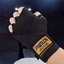 Long Boxing Wraps, Elastic Hand Wraps For Kickboxing, Muay Thai, Karate, Sports Fitness Wrist Support - Wristband - View 2