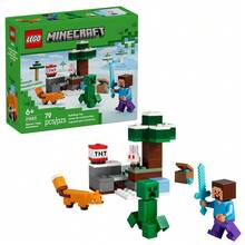 LEGO Đồ chơi xếp hình Minecraft (Building Blocks), thích hợp cho bé trai và bé gái trên 6 tuổi, mô phỏng các cảnh và nhân vật trong trò chơi điện tử, quà tặng sinh nhật. - Nhiều màu - Xem 18