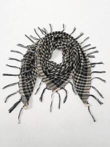 1pc Lightweight Tactical Desert Arab Headscarf, Outdoor Breathable Thin Scarf - Multicolor - View 6