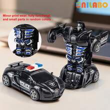 unilabo Transforming Sports Car Toy - Inertia Glide Racing Car - Automatic Transformation - Racing Car, Children's Car Toy, Racing Car, Boys Toy - Multicolor - View 19