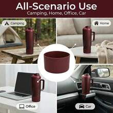 Black Cherry For Water Bottle 24oz, 30oz, 32 Oz, 40 Oz, Black Red Cherry With Cute Cherries And Bow Pendant - Perfect Accessories For Tumbler | For Decor Gift - Burgundy - View 8