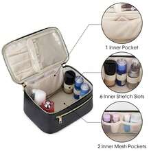 Makeup Bags - Black - View 3