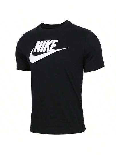 Nike男裝上衣2026春季新款運動休閒經典大logo透氣圓領短袖T卹AR5005-010