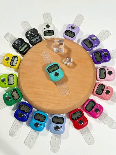 【中式葫芦造型】电子咒语计数器，精准计数，便携式戒指设计，多种颜色可选，宗教计数配件，穆斯林祈祷计数专用，零延迟计数