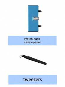 2pcs Watch Repair Tools, Watch Back Cover Opener, Suitable For Watch Repair, Professional Watch Back Cover Disassembly Tool, Adjustable Rectangular Metal Watch Back Cover Opener, Suitable For Screwdriver Repair, Suitable For Watchmakers - Multicolor - View 3