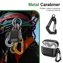 Case For AirPods Pro 3 , Compatible With Airpods Pro Case 2nd / 1st Generation (2023/2022/2019), Powerful Drop Protection - Black - View 4