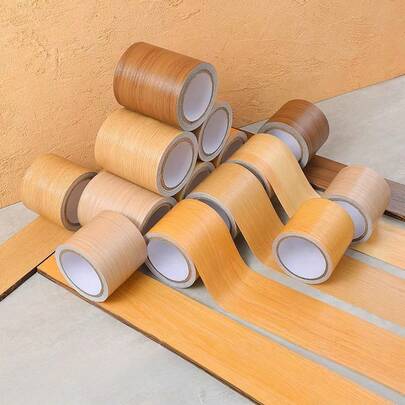 1 st realistisk träådring reparation självhäftande tejp golv möbler renovering golvlistermärke heminredning