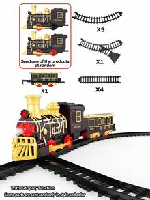UINLE Baby Classic Christmas Train Set - Hanging Christmas Tree Decoration Kit Includes Santa's Train, DIY Assembly Classic Electric Train, Featuring Realistic Smoke, Sound And Lighting Effects, Surprise Christmas Train Toy Gift For Boys And Girls - Multicolor - View 12