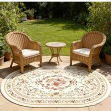 1 tấm thảm oval sang trọng kiểu Châu Âu - Mềm mại, sang trọng với họa tiết hoa văn viền vàng, có thể giặt máy, phù hợp trang trí phòng ngủ, phòng khách hoặc hành lang, món quà ngày lễ hoàn hảo cho không gian ngoài trời! Phong cách tối giản Scandinavia phù hợp làm thảm phòng khách, trang trí nhà cửa, phù hợp cho tiền sảnh, phòng ngủ, tủ quần áo, thảm phòng khách, thảm trải sàn, thảm, thảm trải sàn phòng khách, thảm trải sàn nhỏ, thảm trang trí, trang trí nhà cửa, thảm phòng khách lớn, thảm tròn, trang trí nhà cửa phòng khách. - Nhiều màu - Xem 4