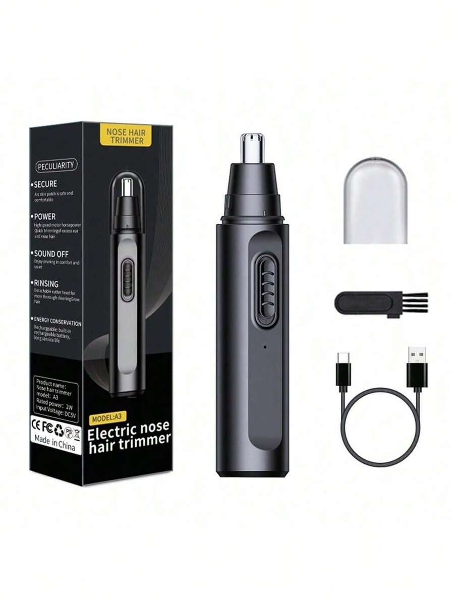 Man Shaving & Accessories And Nose Hair Trimmer - Black - View 1