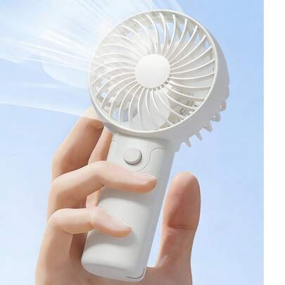 1pc Mini Portable Fan, Lightweight Handheld Fan For Office, Outdoor, Travel And Camping - Stay Cool Anytime, Anywhere, Party/Holiday/Opening Ceremony Small Gift (Batteries Not Included),Outdoor,Garden,Travel Essentials,Portable Essentials,Beach Essentials,Graduation Season,Commencement,Graduation Ceremony,Graduation Gift,Graduation Present,Graduation Gift,Graduation Present,Congrats Grad,Congratulations Graduate,Valedictorian,Finish School,Graduation Party,Outdoor Essentials,Travel Portable,Hiking Essentials,Camping Essentials,Portable Tools,Summer Essentails,Summer Portable