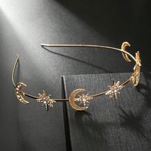 3pcs/2pcs/1pc Sweet Lady Double-Layer Star Headband, Minimalist Hair Hoop - Multicolor - View 13