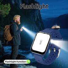 2026 Smart Watch For Men & Women, 1.83" HD Display, 260mAh Large Battery Capacity For Long Lasting Use, Built-In LED Flashlight, Wireless Calling, Camera, Multiple Sports Modes, Essential Accessory - View 5