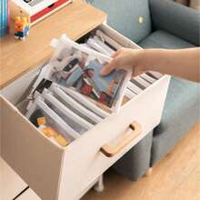1/5/10/20 Pezzi Buste Trasparenti per Documenti, Disponibili in Tre Misure, Dimensioni A4/A5/A6. 1 Confezione, Misure S/M/L. Buste con Cerniera per Documenti, Borse Organizer per Giocattoli Puzzle, Borse per Matite, Cartelline, Borse per Cancelleria da Ufficio, Borse Regalo, Forniture per il Ritorno a Scuola, Forniture Scolastiche. - Bianco - Visualizzare 8