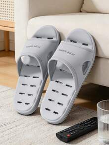 Bathroom Anti-Slip Slippers, Men & Women Quick-Drying Soft Bottom Shower Sandals, One-Piece Odor-Resistant Slides - Slippers - View 10