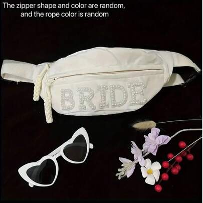 Túi đeo hông cô dâu, quà tặng tiệc cưới, quà tặng độc thân cho cô dâu, phụ kiện tiệc cưới, túi quà tặng cầu hôn cho phù dâu, túi đeo thắt lưng, túi đeo chéo cho phụ nữ và bé gái.