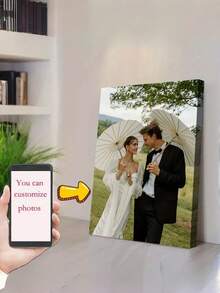 Personalisierter Fotodruck - Personalisiertes Poster mit gerahmtem Rand - Hochzeit, Geburtstag, Jahrestag, Valentinstag Geschenk - Laden Sie Ihr eigenes Foto hoch - Innen-/Außenwanddekoration - Modern, Boho, Minimalistisch, Vintage Stile - Mehrere Größen verfügbar - langanhaltend gerahmtes Poster geeignet für Wohnzimmer, Schlafzimmer, Büro - Einfach zu bedienender Online-Designer - Ideal für Paare, Familie, beste Freunde, Heimdekoration, Kunst, Jahrestagsgeschenke - Mehrfarbig 2 - Übersicht 7