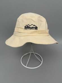 Șapcă de drumeție pentru bărbați, la modă primăvară/vară 2026, cu logo-ul Mountain Peak, rezistentă la vânt, protecție UV, design 3D, pliabilă, versatilă, elegantă, moale și confortabilă, respirabilă, multifuncțională, flatantă, potrivită pentru plajă, activități în aer liber, drumeții, ciclism, călătorii, ieșiri în oraș, stradă, întâlniri, drumeții montane și diverse ocazii, vacanță. - Cowboy cu scrisoare - Vizualizare 8