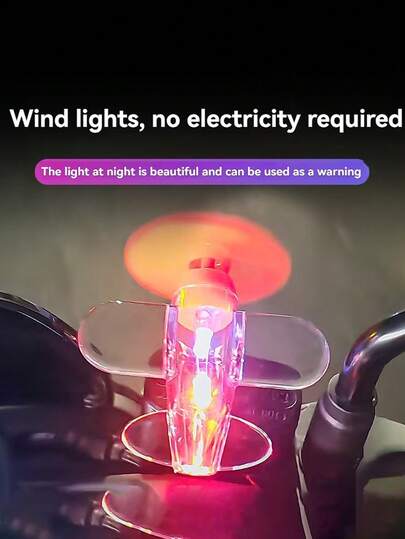 Decoración de avión en miniatura impulsado por el viento, sin necesidad de batería, adecuado para motocicleta y bicicleta, impulsado por energía eólica, diseño de moda, gran regalo decorativo