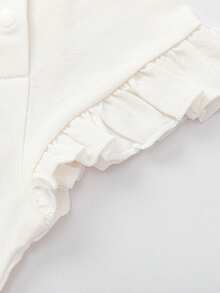 Balabala 女童T恤，柔软纯棉，轻盈透气，可爱日常必备夏季上衣 2026 - 米白 - 查看 8