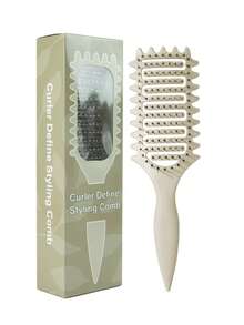 1/2pcs Leopard Print Pointed Tail Brush And New Upgrade Curl Defining Brush Set, A Vintage-Style Men's Hairbrush And Beard Comb, Perfect For Styling Ponytails And Buns, And For Taming Frizzy Hair, Leopard Print, Suitable For Home And Salon Use, Smooth Comb Teeth, Can Create Various Hairstyles, Hair Comb - Multicolor - View 18