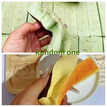 1pc Squeeze Slow Rebound Cheese Bar, Super Soft & Elastic Cheese Bar, Matcha Flavor Cheese Bar, Chocolate Chip Cheese Bar, Cute Squeeze Cheese Bar, Ideal Gift Choice, Suitable As Birthday Gift - Multicolor - View 9