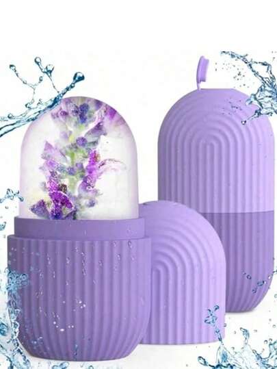 1pc Ice Roller, Used To Relieve Facial And Eye Puffiness, Facial Massager, Improve Skin Quality, Brighten Complexion, Ice Roller Mold, Beauty, Skincare, Spa, Self-Care, Skincare Tool, Facial Care, Beauty Therapist Supplies, Massage, Facial Massage Tool, Facial Roller, Ice Roller