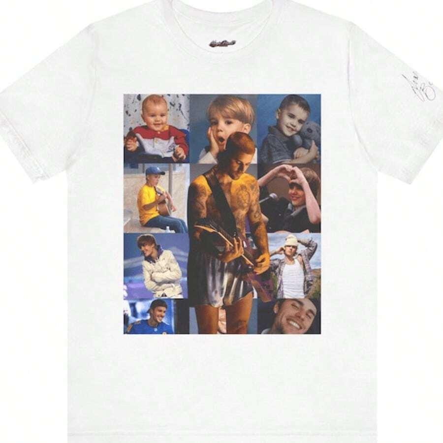 Justin BIEBERCHELLA _ Graphic T-Shirt - 白色 - 查看 1