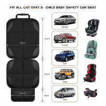 1pc Universal All-Season Car Seat Cushion With Non-Slip Base. Breathable And Stain-Resistant, It Guards Original Seats Against Scratches And Spills, Easy To Install Without Tools For All Vehicles. - Multicolor - View 4