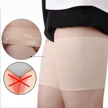 1双装女士防摩擦大腿套，高弹硅胶防摩擦大腿带，防摩擦腿部保护套 - 彩色 - 查看 2