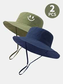 Navy Blue and Military Green Big  Face