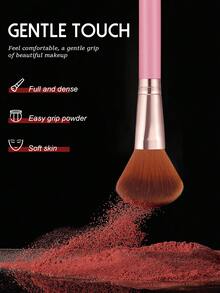 41件套化妆工具套装，包含：24支化妆刷套装+1个化妆刷清洁工具+4个圆形粉扑+4个化妆海绵+4个迷你气垫粉扑+4个迷你化妆海绵，一应俱全，新手友好 | 方便旅行携带，送礼佳品 | 新手/女性的完美之选 - 彩色 - 查看 2