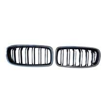 Bộ 2 lưới tản nhiệt trước màu đen bóng dạng nan kép cho BMW 3 Series F30 F31 2012-2018 - Bộ 2 món - Xem 9