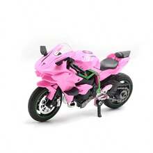 1:18 Scale Alloy Vintage Motorcycle Model, Street Racing Car Replica, Collectible Decoration Gift For Adults - Multicolor - View 11