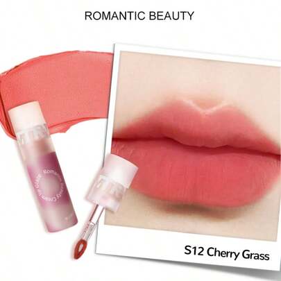 1支RMT：罗晓曼奶油唇彩，裸色系列，低饱和度，哑光妆效，奶油质地，提亮唇色，持久显色，适合女性、母亲、妻子、姐妹、青少年、女友 - 一款奶油唇彩