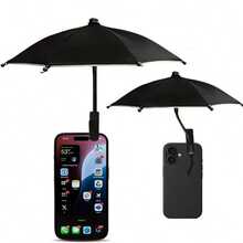 1 tấm che nắng điện thoại gấp gọn + 1 kẹp - Tấm che nắng mini giúp bảo vệ điện thoại khỏi ánh nắng mặt trời và mưa khi hoạt động ngoài trời, ngăn ngừa chói và phản chiếu khi chụp ảnh, dễ sử dụng, không cần nguồn điện. - A - Xem 3
