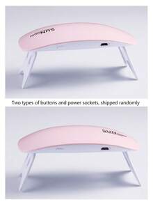 FULL BEAUTY 6W 6LED迷你UV美甲灯，便携式凝胶美甲固化灯，鼠标造型，口袋大小，带USB线，适用于所有凝胶指甲油，迷你美甲UV灯，多功能凝胶美甲固化灯，单指美甲灯，适用于凝胶指甲油，旅行和居家美甲工具，感恩节、情人节、生日、圣诞节礼物 - 粉色 - 查看 7