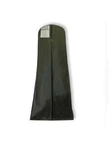 1件装可折叠衣物防尘罩，婚纱收纳袋，西装衣物保护套，衣柜整理袋 - 圣诞节、万圣节、感恩节礼物，时尚罩子，小巧收纳袋，高品质罩子，耐用材质，节日购物者，时尚爱好者，无挂钩 - 白色 - 查看 12