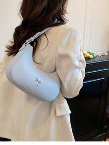 Bolsos de hombro para mujer - Azul - Ver 3