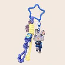Miniso Zootopia Series Basic Keychain Pendant, Random Cartoon Animal Accessories Blind Box - Multicolor - View 5