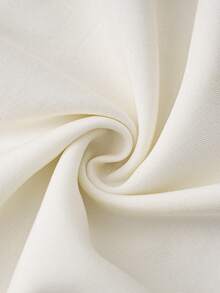 Đầm hai dây mùa hè thanh lịch dành cho nữ, có dây buộc chéo phía sau điều chỉnh được, thích hợp cho khách dự đám cưới hoặc phù dâu. - Màu be - Xem 6