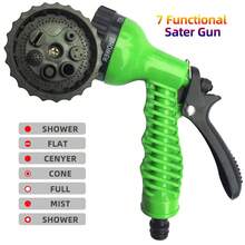 25FT-200FT Garden Hose Expandable Magic Water Pipes Home Garden Daily Watering Tools High-Pressure Car Wash Cleaning Water Gun - 藍色的 - 查看 5